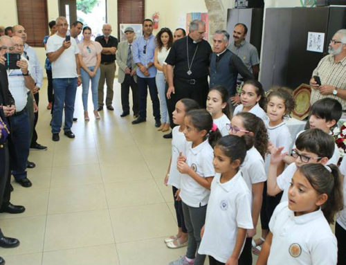 Archbishop Suheil opens the new wing of St John’s Anglican Church, Haifa