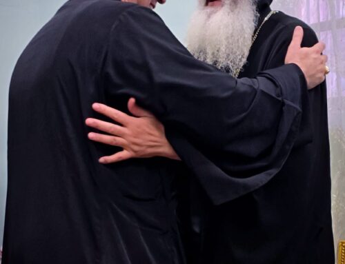 Christmas Greetings with the Orthodox and Oriental Churches in Jerusalem. Christ is born; glorify Him!