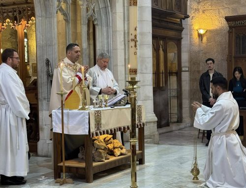 The Resurrection Sunday Service at St. George’s Cathedral in Jerusalem